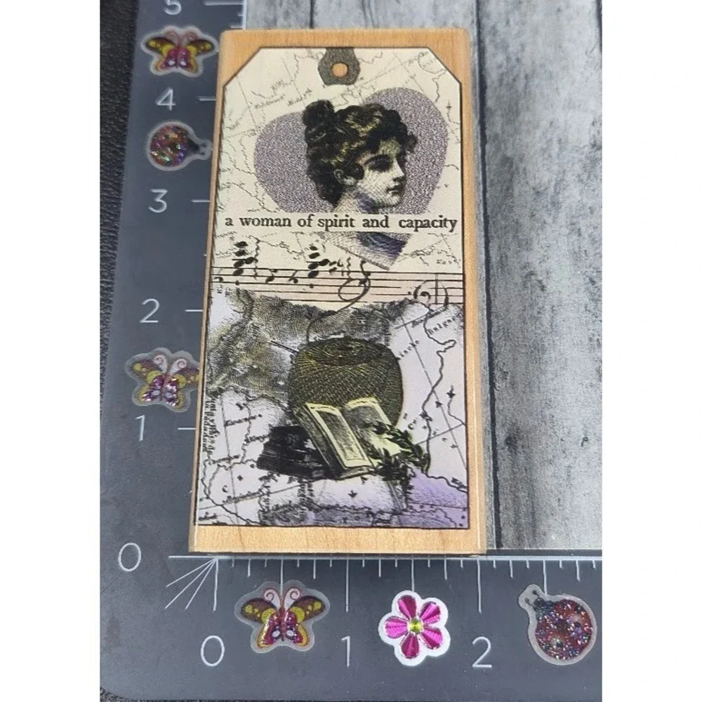 Hero Arts Woman Of Spirit Capacity H2710 2003 Rubber Stamp #H72
